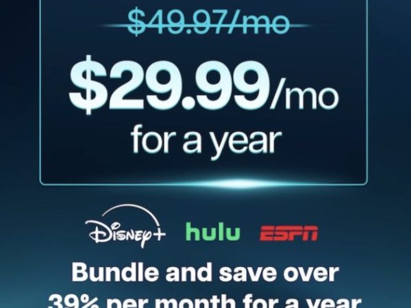 *HOT* Disney+, Hulu, ESPN Unlimited Bundle only $29.99/month (Reg. $50!)